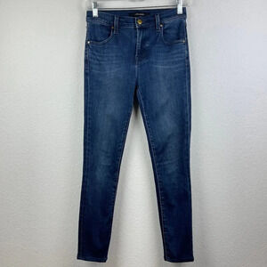 J BRAND Jeans Women's Size 24 Alana Skinny Leg Cropped Medium Washed Denim Blue